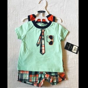Cutie Pie Baby Boy’s Set 3-6 Months